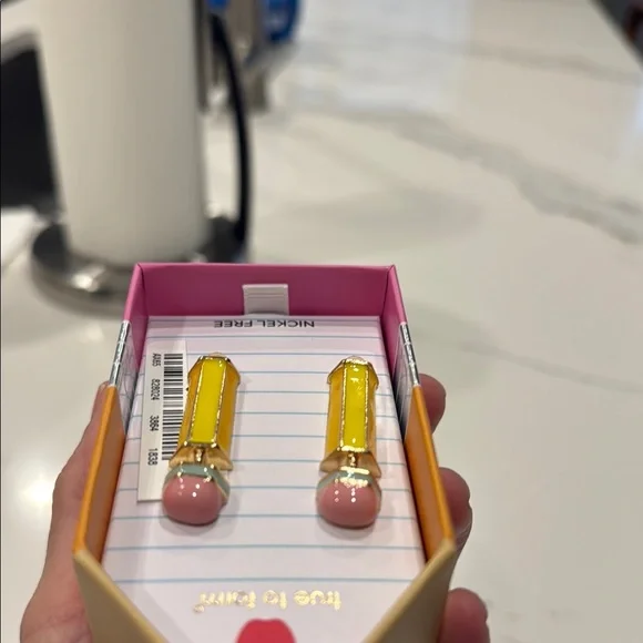 🖍️ True to Form Crayon Earrings – Perfect for Teachers Who Love to Stand Out! - Picture 5 of 5